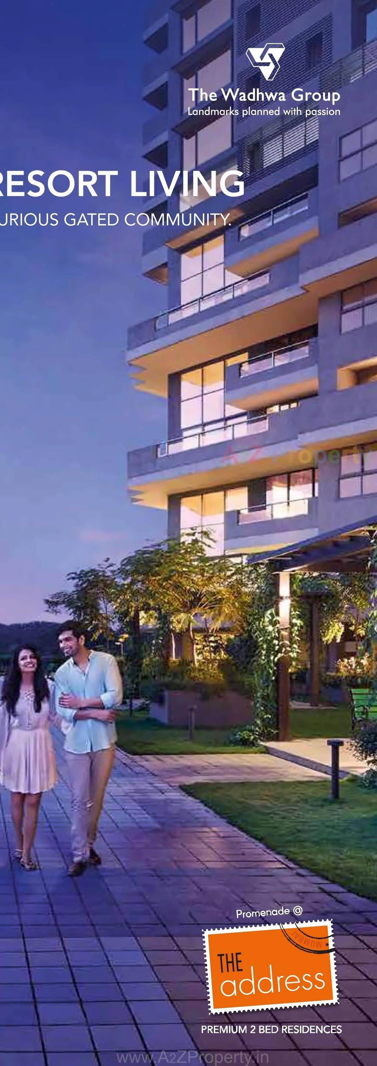 3D Elevation of real estate project Promenade   The Address located at Kurla, MumbaiSuburban, Maharashtra