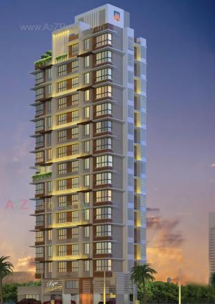 Elevation of real estate project Rajas Residency located at Kurla, MumbaiSuburban, Maharashtra