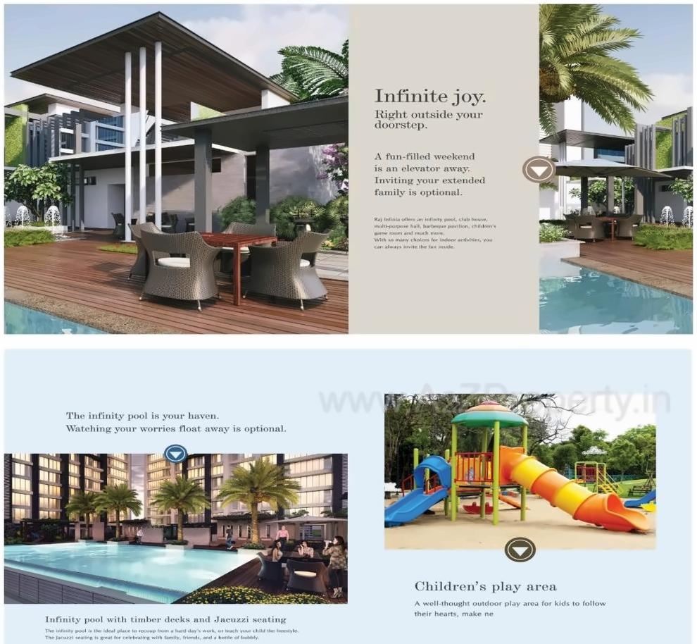 3D Elevation of real estate project Rajinfinia A located at Borivali, MumbaiSuburban, Maharashtra