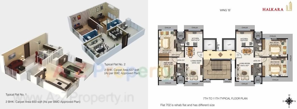 Layout of real estate project Rameshwar Darshan located at Andheri, MumbaiSuburban, Maharashtra