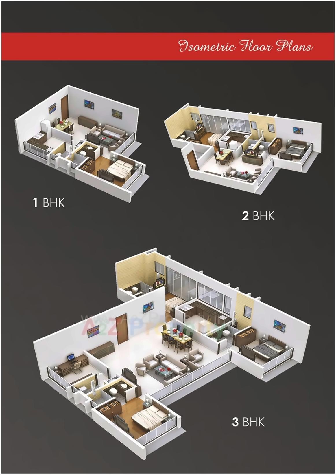 Layout of real estate project Rathod Niwas located at Andheri, MumbaiSuburban, Maharashtra