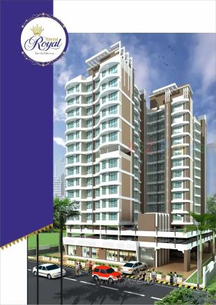 Elevation of real estate project Raviraj Royal located at Borivali, MumbaiSuburban, Maharashtra