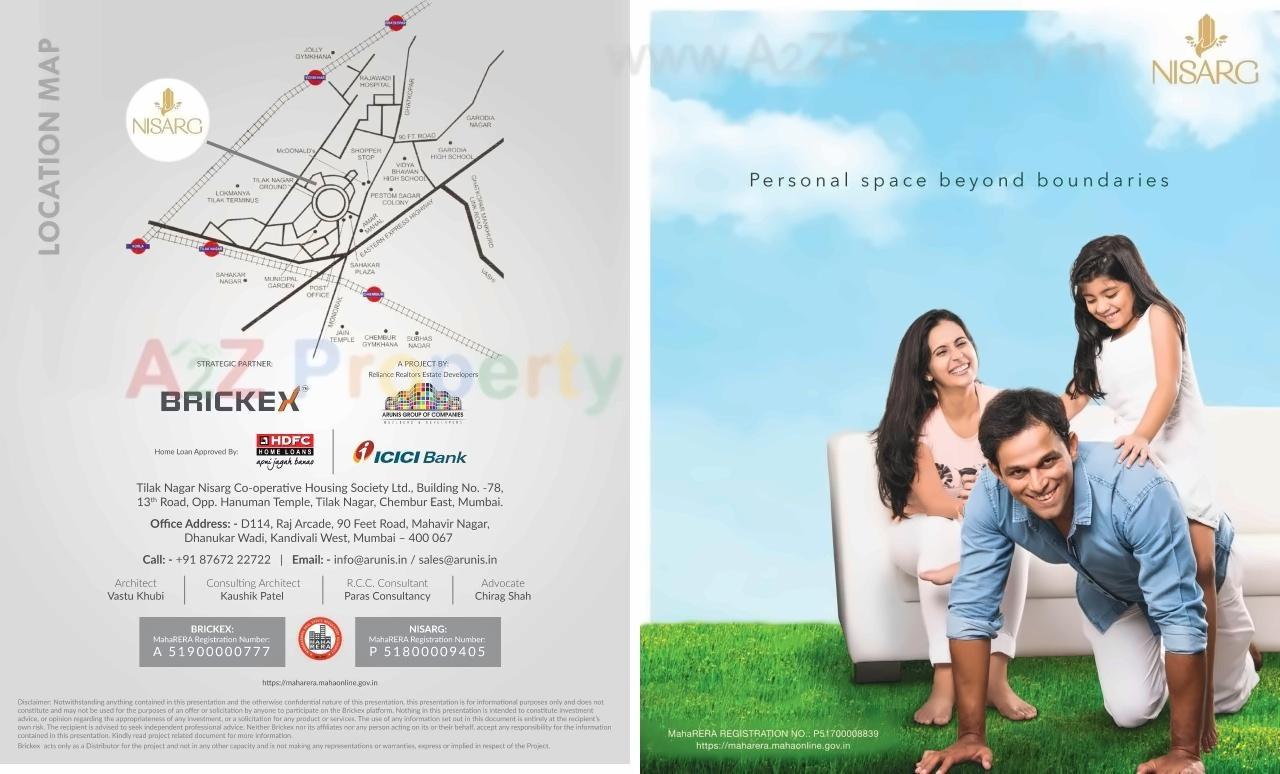  of real estate project Redevelopment Of Tilak Nagar Nisarg Co  Op  Hsg  Soc  Ltd located at Kurla, MumbaiSuburban, Maharashtra