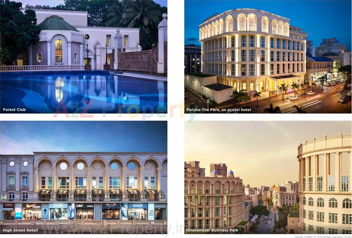 3D Elevation of real estate project Regent Hill A B C D located at Kurla, MumbaiSuburban, Maharashtra