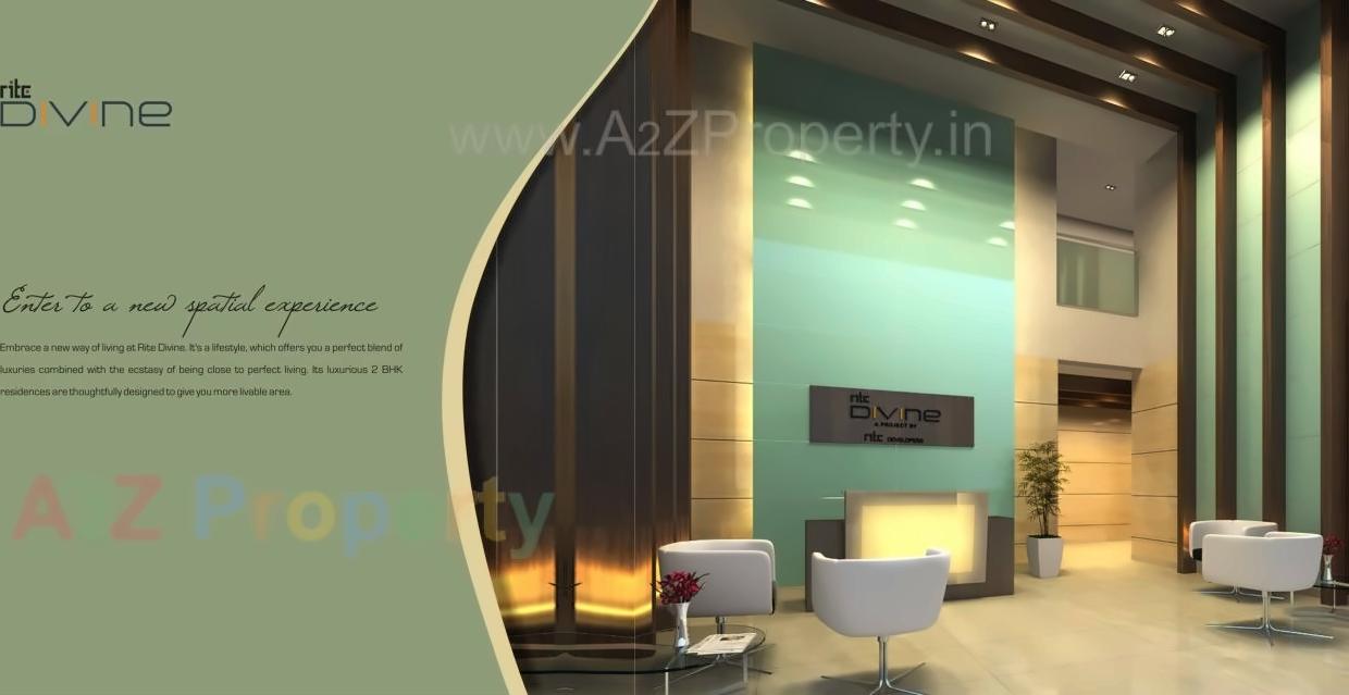 3D Elevation of real estate project Rite Divine located at Borivali, MumbaiSuburban, Maharashtra