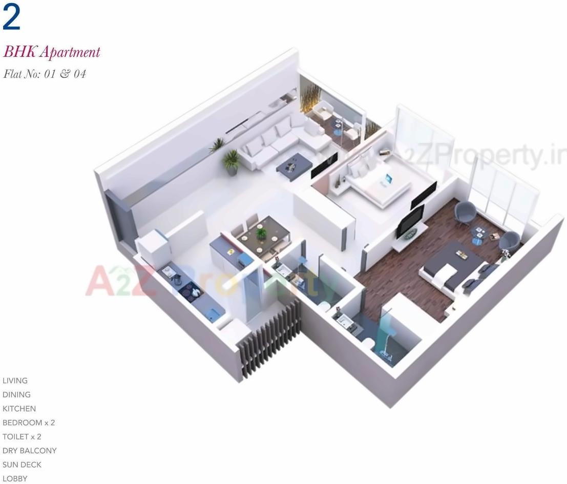 Layout of real estate project Rite Skyluxe located at Kurla, MumbaiSuburban, Maharashtra
