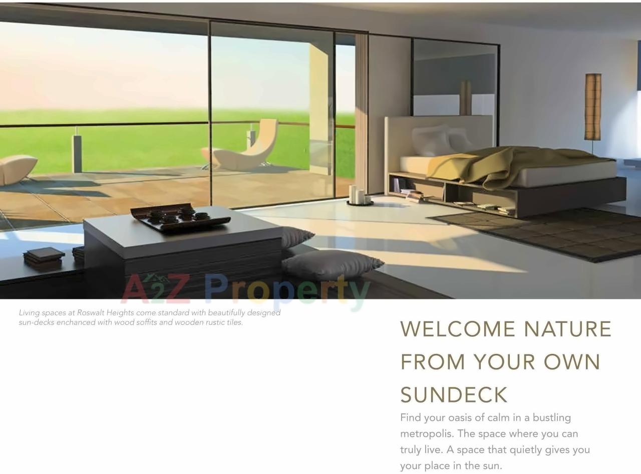 3D Elevation of real estate project Roswalt Heights located at Kurla, MumbaiSuburban, Maharashtra