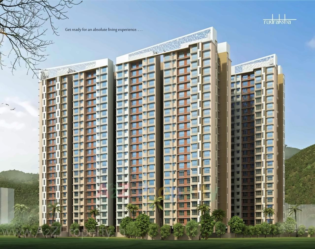 3D Elevation of real estate project Rudraksha located at Borivali, MumbaiSuburban, Maharashtra