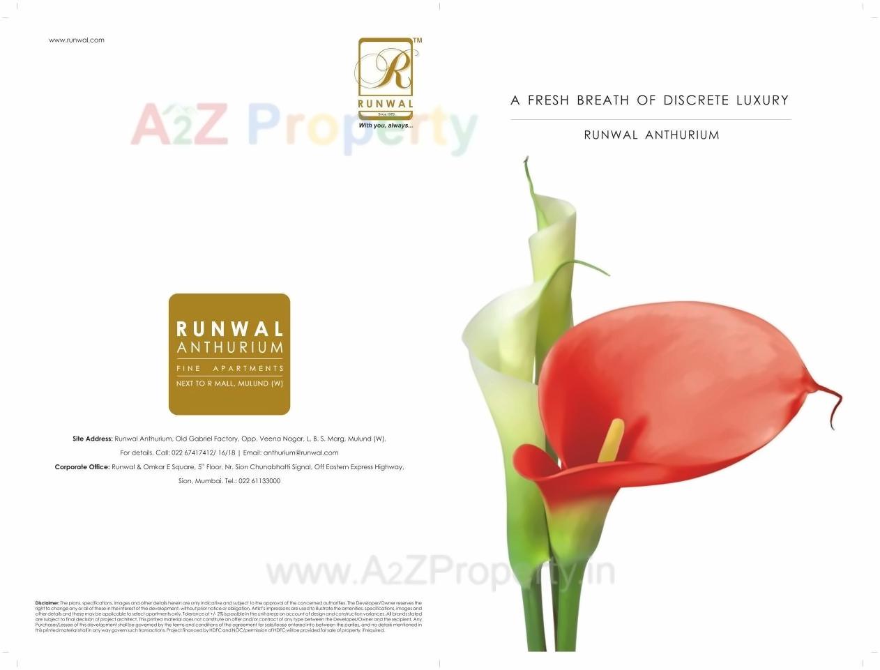  of real estate project Runwal Anthurium   Valentine located at Kurla, MumbaiSuburban, Maharashtra