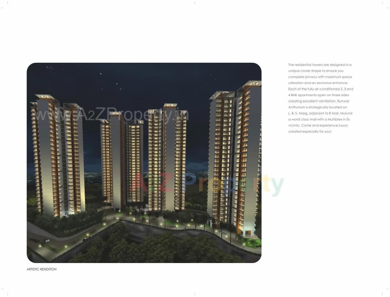  of real estate project Runwal Anthurium   Valentine located at Kurla, MumbaiSuburban, Maharashtra