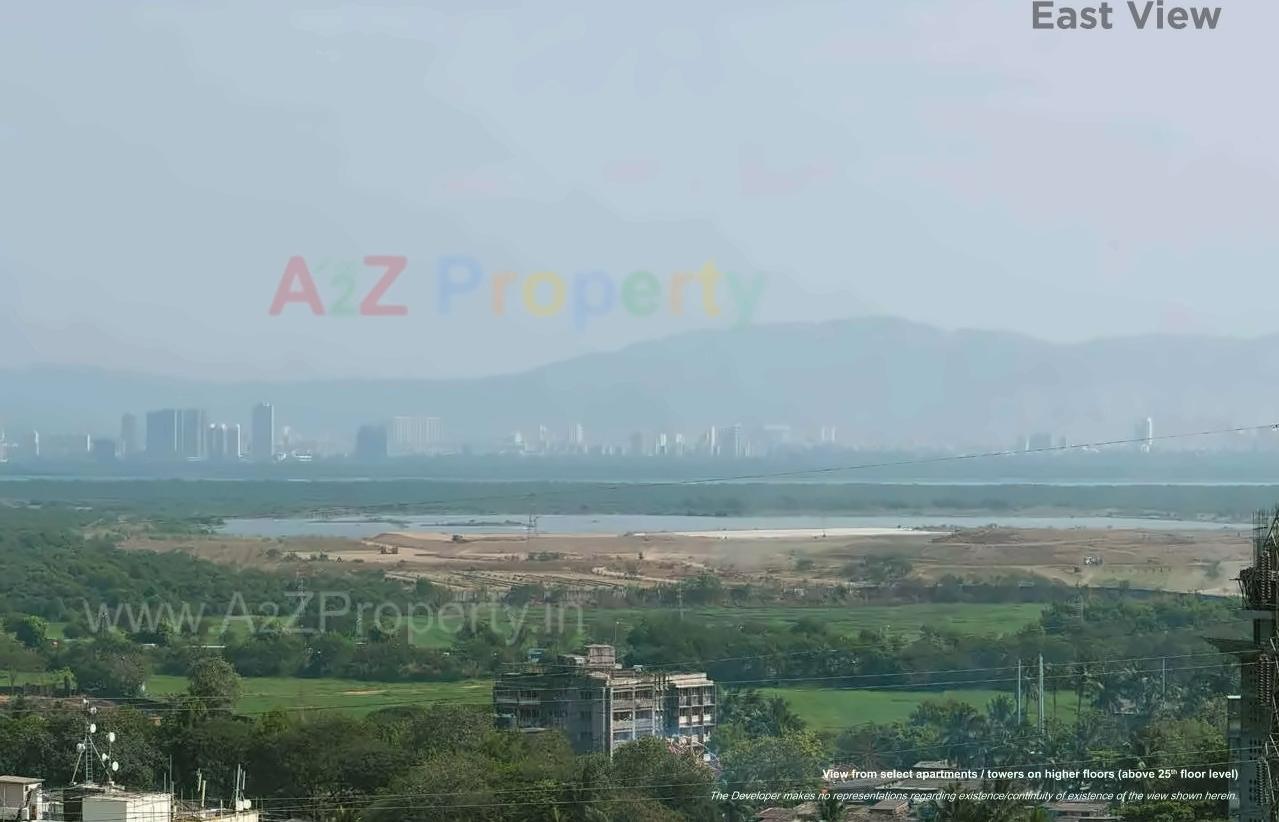 3D Elevation of real estate project Runwal Forest Tower located at Kurla, MumbaiSuburban, Maharashtra