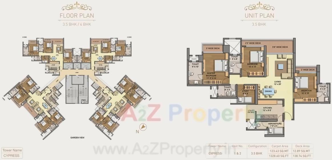 Layout of real estate project Runwal Greenss located at Kurla, MumbaiSuburban, Maharashtra