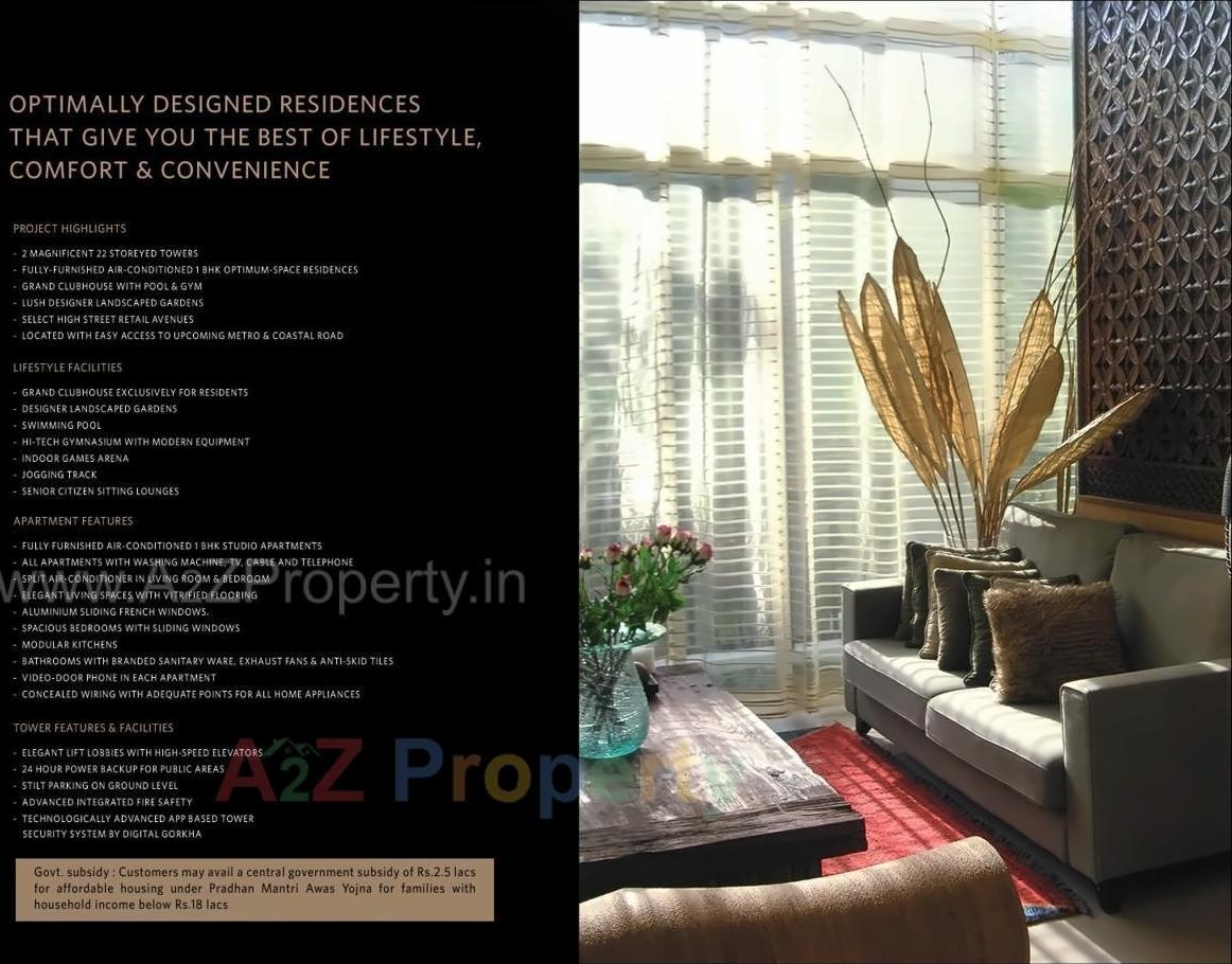 3D Elevation of real estate project Ruparel Optima located at Borivali, MumbaiSuburban, Maharashtra