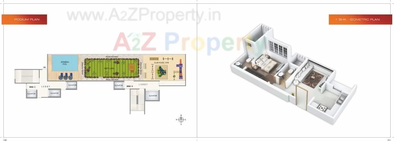 Layout of real estate project Ruparel Orion located at Kurla, MumbaiSuburban, Maharashtra