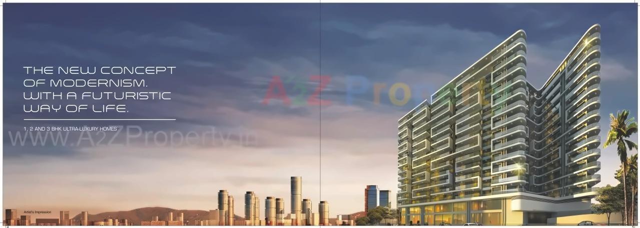 3D Elevation of real estate project Ruparel Orion located at Kurla, MumbaiSuburban, Maharashtra