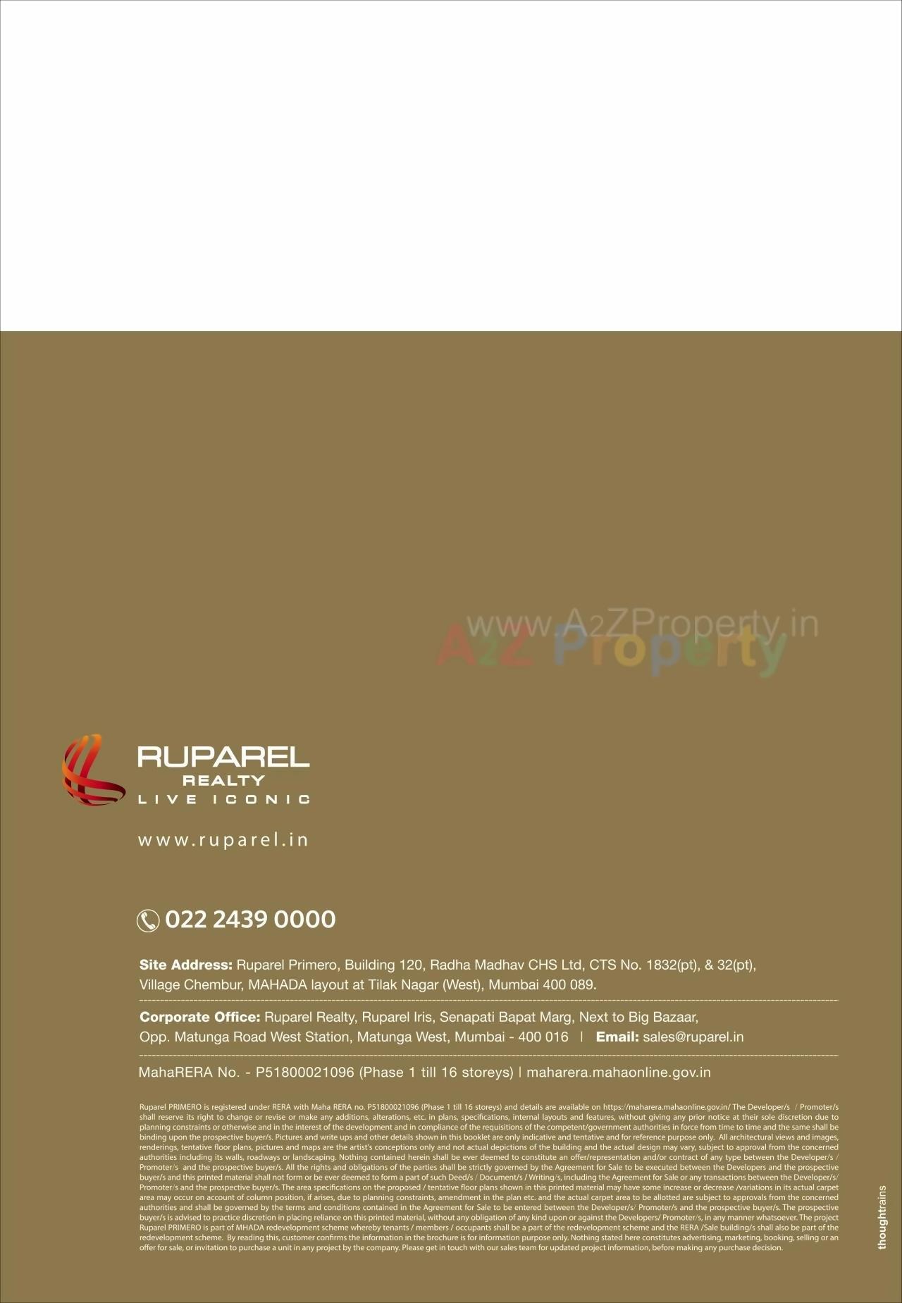  of real estate project Ruparel Primero located at Kurla, MumbaiSuburban, Maharashtra