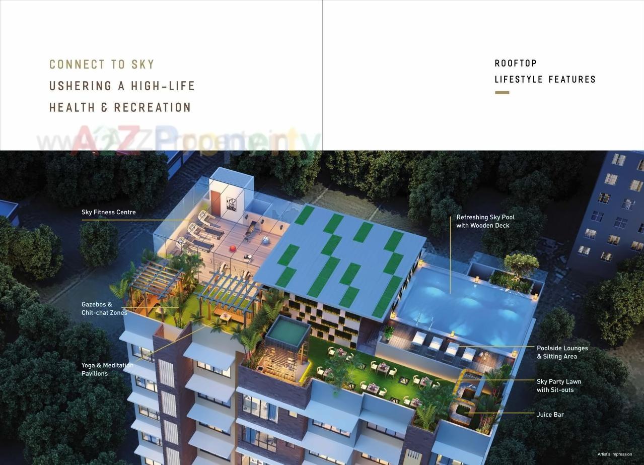 3D Elevation of real estate project Ruparel Primero located at Kurla, MumbaiSuburban, Maharashtra