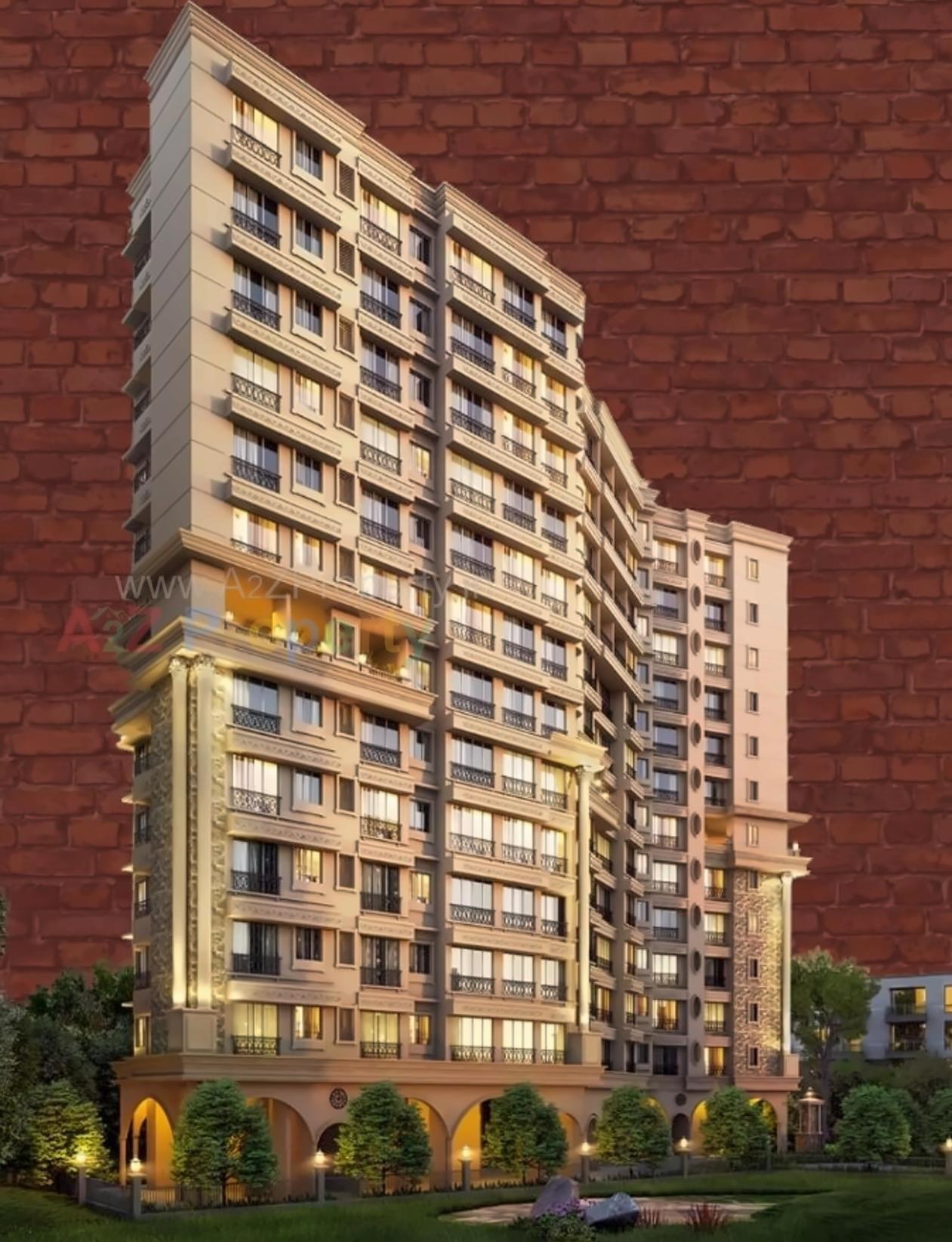 3D Elevation of real estate project Safal Sai located at Kurla, MumbaiSuburban, Maharashtra