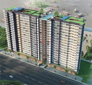 Elevation of real estate project Saffron Residency located at Kurla, MumbaiSuburban, Maharashtra