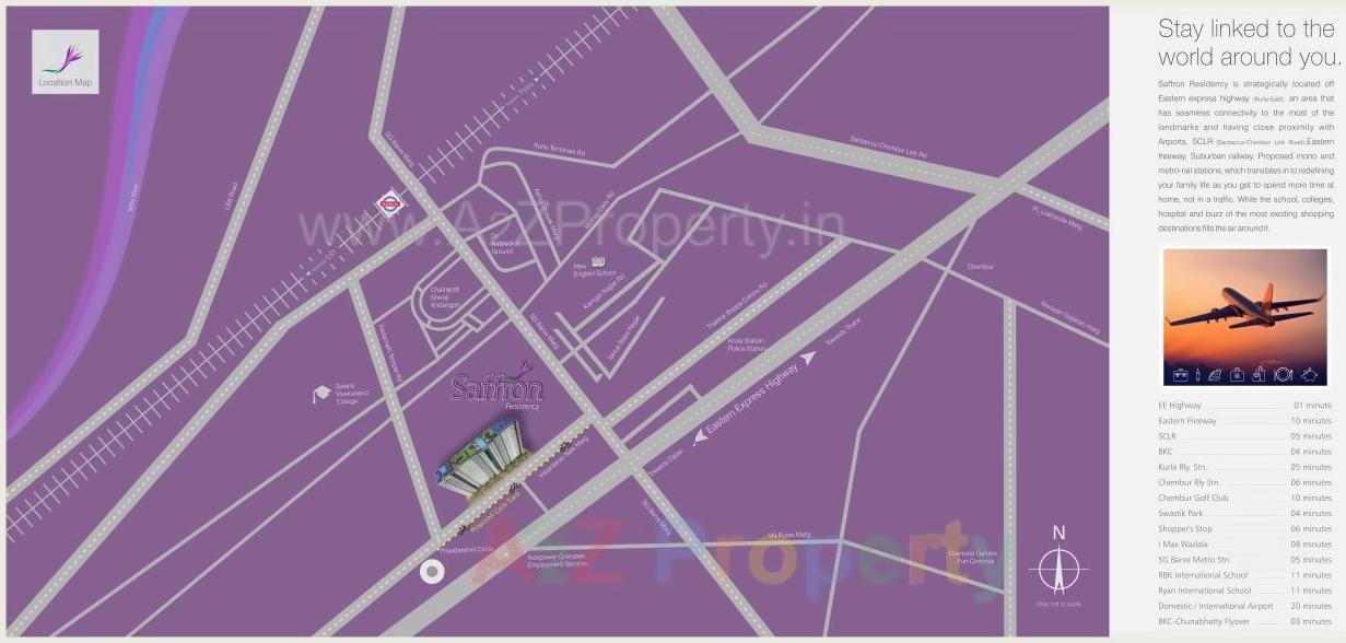  of real estate project Saffron Residency located at Kurla, MumbaiSuburban, Maharashtra