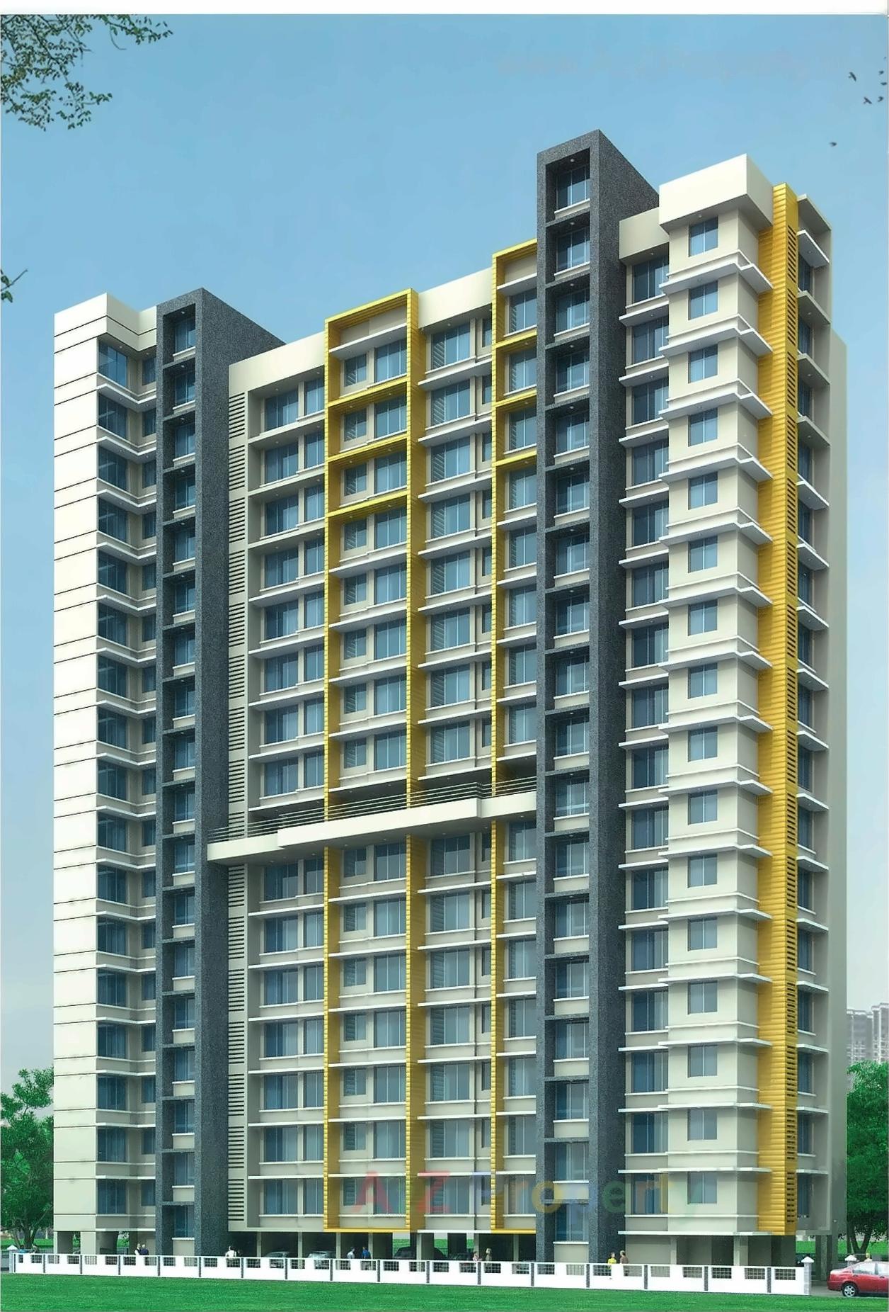 3D Elevation of real estate project Sai Pradnya located at Kurla, MumbaiSuburban, Maharashtra