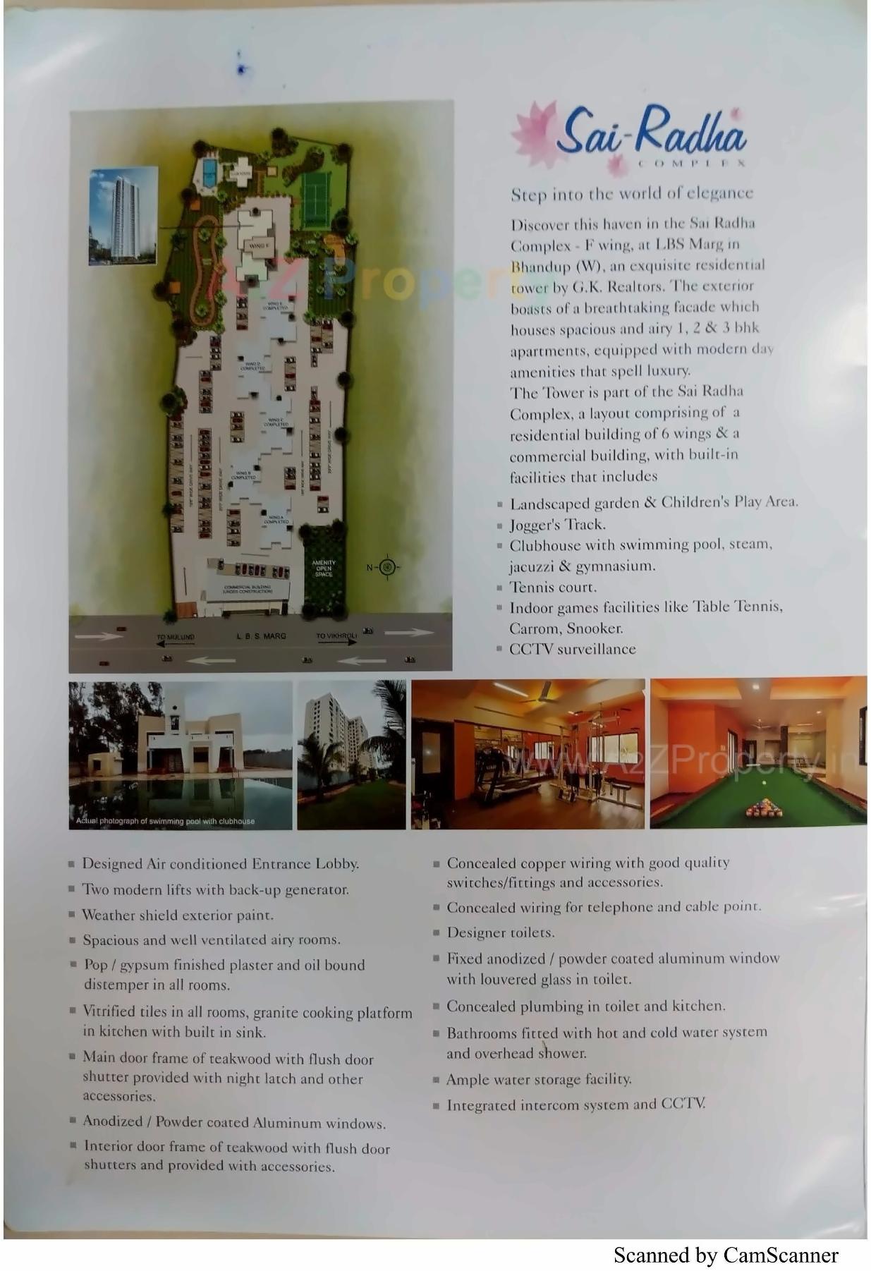  of real estate project Sai Radha Complex located at Kurla, MumbaiSuburban, Maharashtra