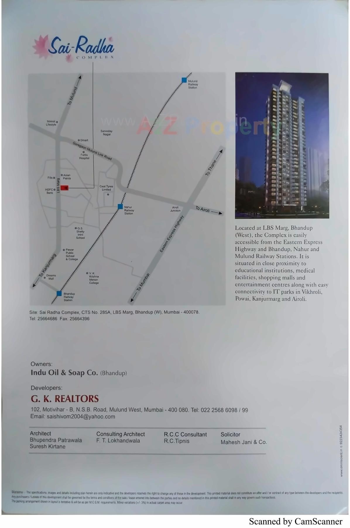  of real estate project Sai Radha Complex located at Kurla, MumbaiSuburban, Maharashtra
