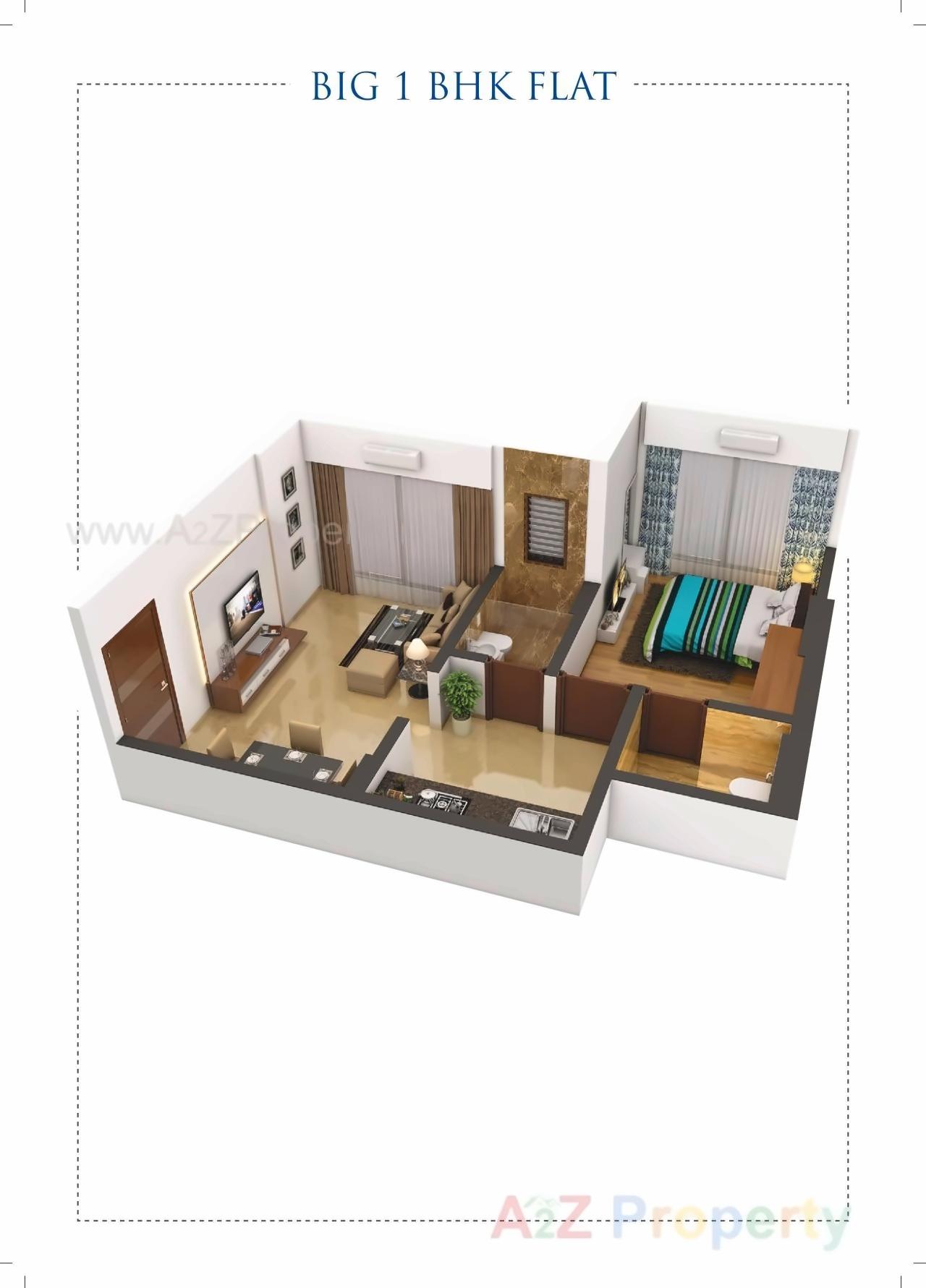 Layout of real estate project Sai Sastha Crystal located at Kurla, MumbaiSuburban, Maharashtra