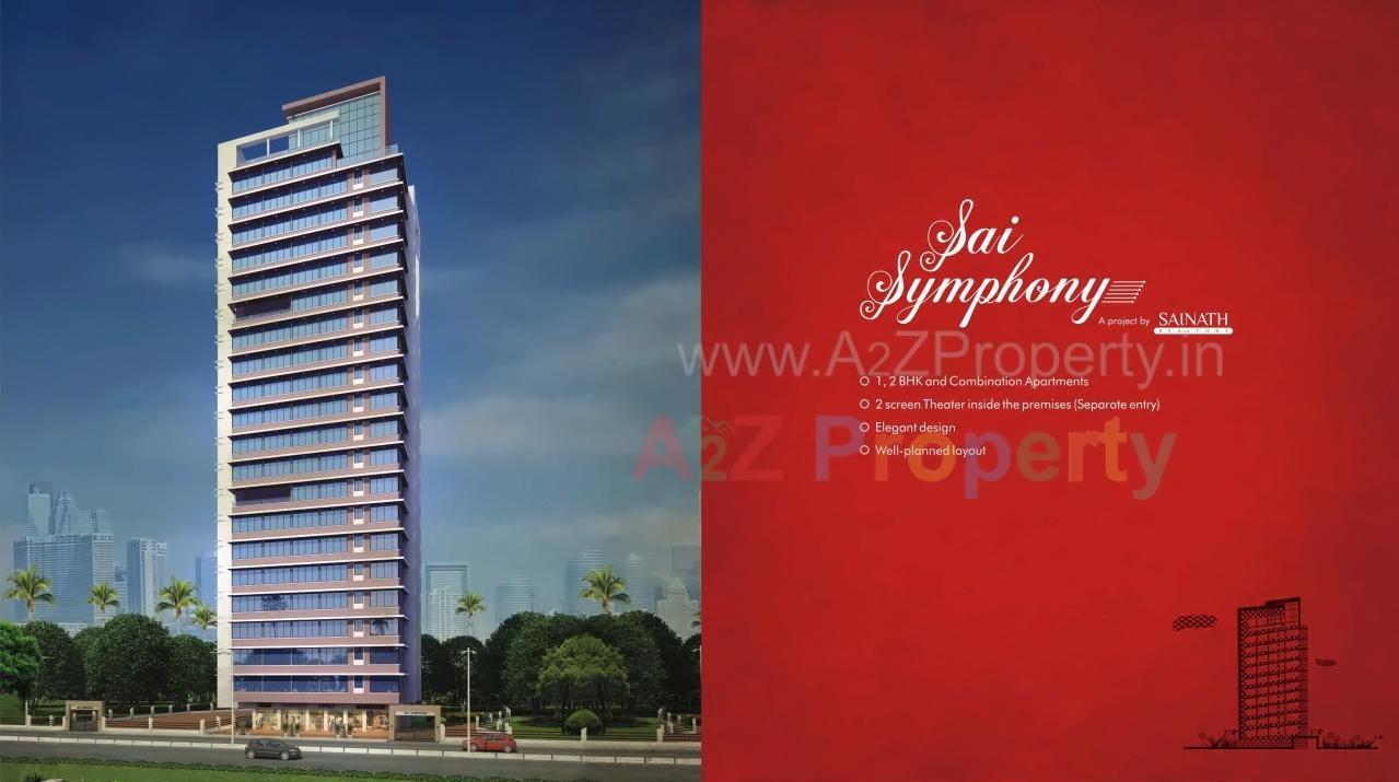 3D Elevation of real estate project Sai Symphony located at Kurla, MumbaiSuburban, Maharashtra