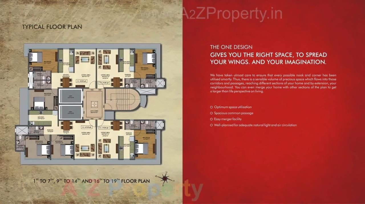Layout of real estate project Sai Symphony located at Kurla, MumbaiSuburban, Maharashtra