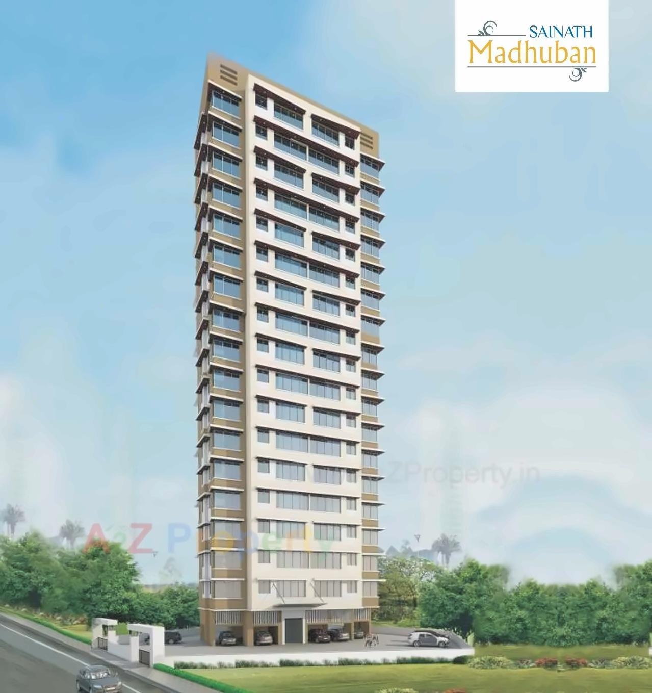 3D Elevation of real estate project Sainath Madhuban located at Kurla, MumbaiSuburban, Maharashtra
