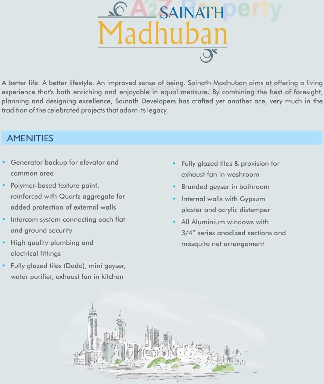  of real estate project Sainath Madhuban located at Kurla, MumbaiSuburban, Maharashtra