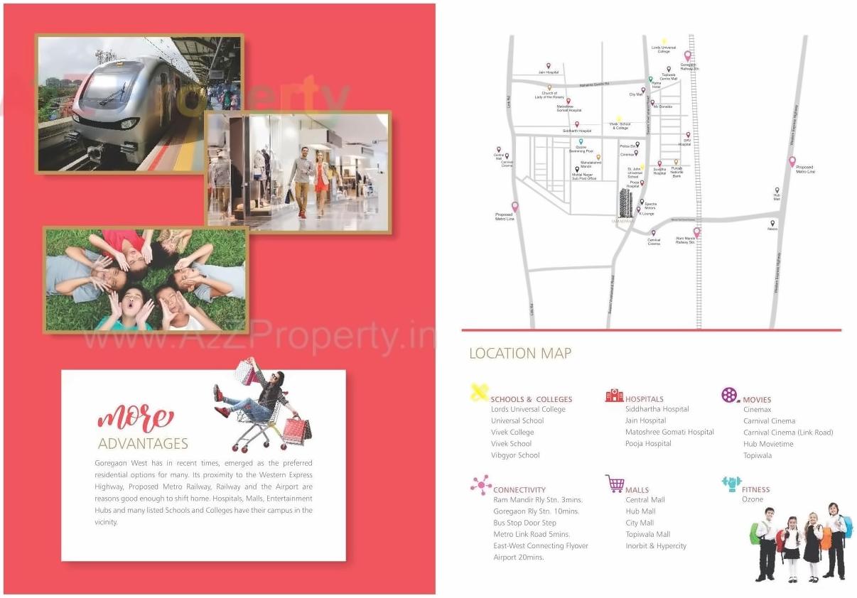  of real estate project Samadhan located at Andheri, MumbaiSuburban, Maharashtra