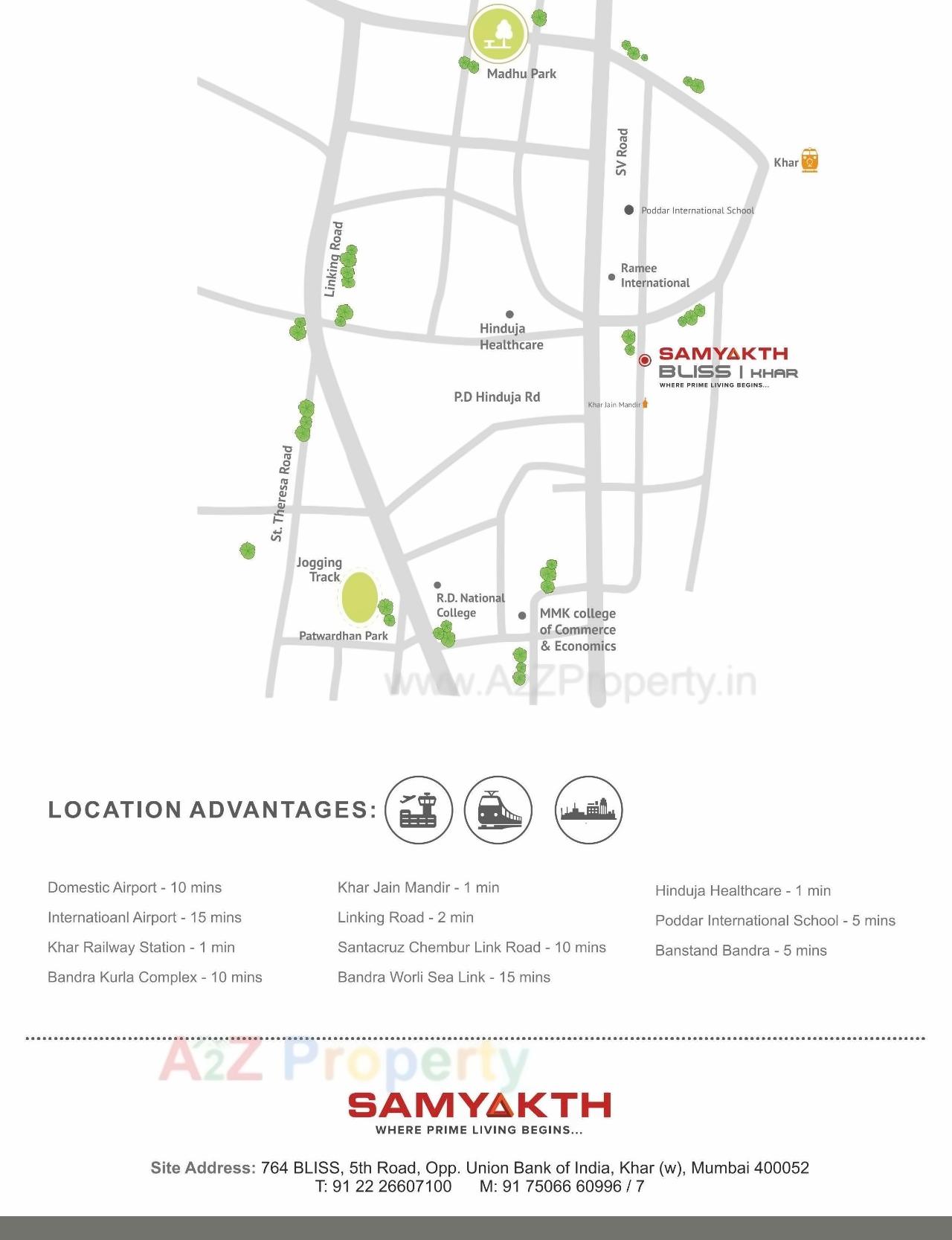  of real estate project Samyakth Bliss Tower located at Andheri, MumbaiSuburban, Maharashtra