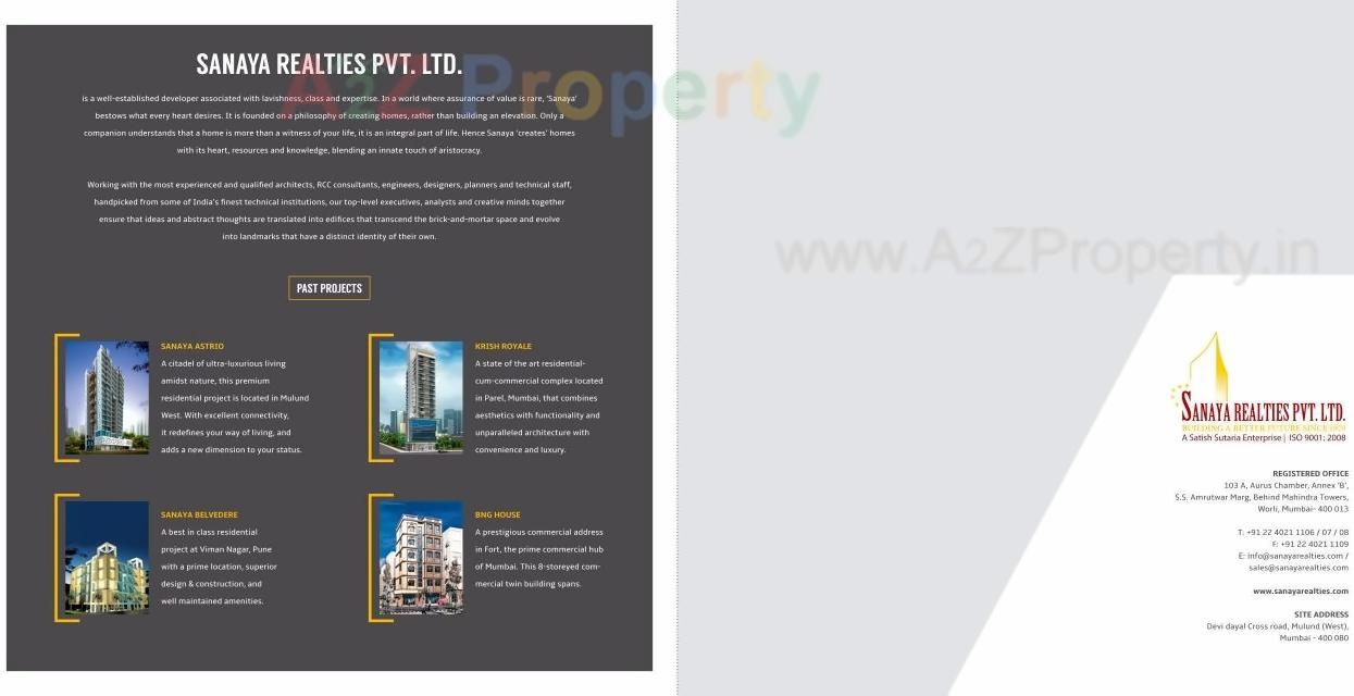  of real estate project Sanaya Elysium located at Kurla, MumbaiSuburban, Maharashtra