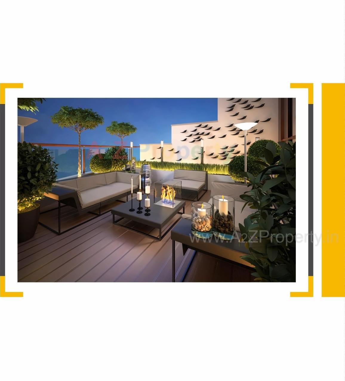 3D Elevation of real estate project Sanaya Elysium located at Kurla, MumbaiSuburban, Maharashtra