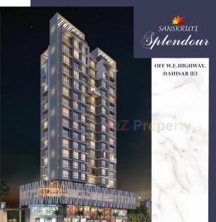 Elevation of real estate project Sanskruti Splendour located at Borivali, MumbaiSuburban, Maharashtra