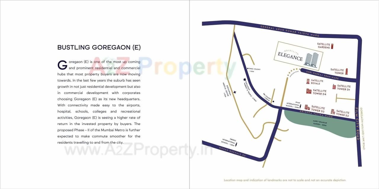  of real estate project Satellite Elegance located at Borivali, MumbaiSuburban, Maharashtra