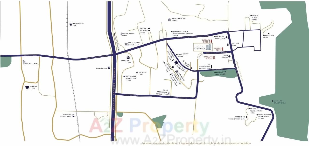  of real estate project Satellite Elegance located at Borivali, MumbaiSuburban, Maharashtra