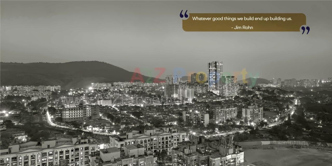 3D Elevation of real estate project Satellite Elegance located at Borivali, MumbaiSuburban, Maharashtra