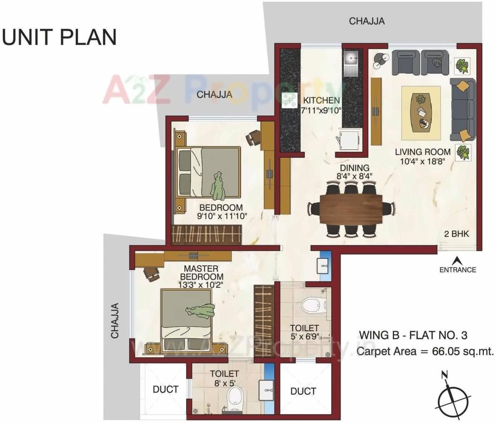 Layout of real estate project Satra Harmony located at Kurla, MumbaiSuburban, Maharashtra
