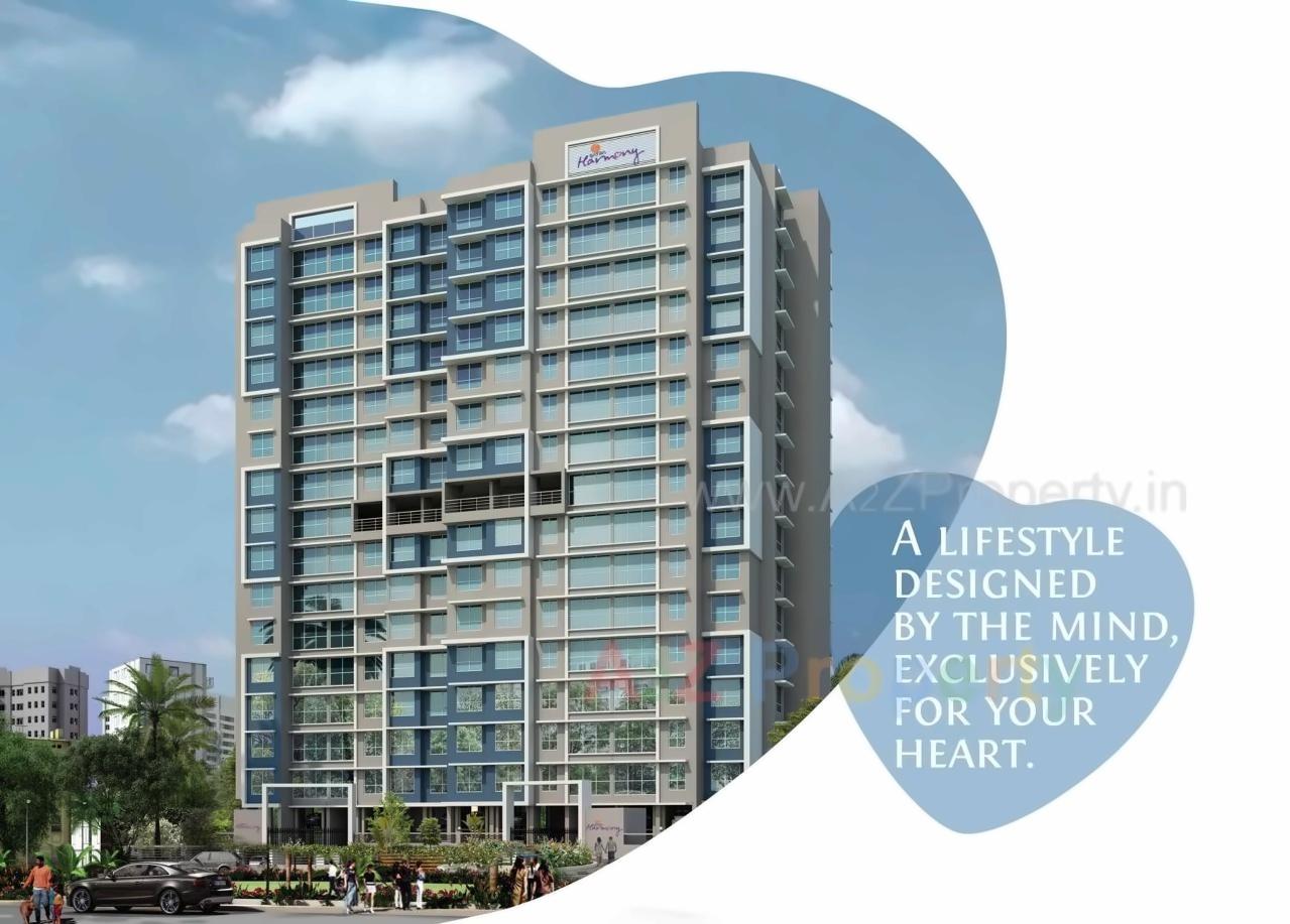 3D Elevation of real estate project Satra Harmony located at Kurla, MumbaiSuburban, Maharashtra