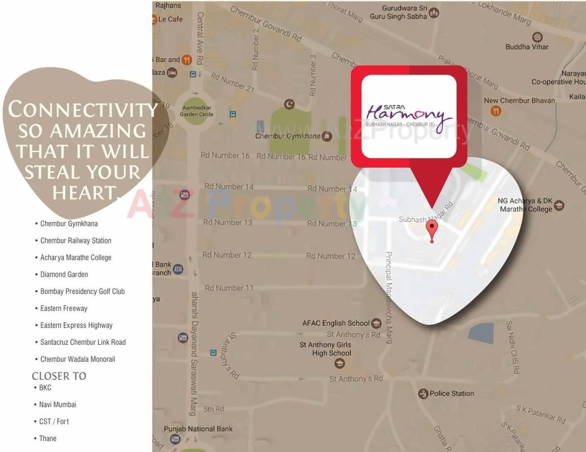  of real estate project Satra Harmony located at Kurla, MumbaiSuburban, Maharashtra