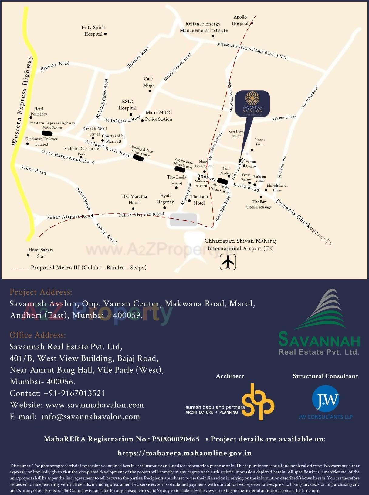  of real estate project Savannah Avalon located at Andheri, MumbaiSuburban, Maharashtra