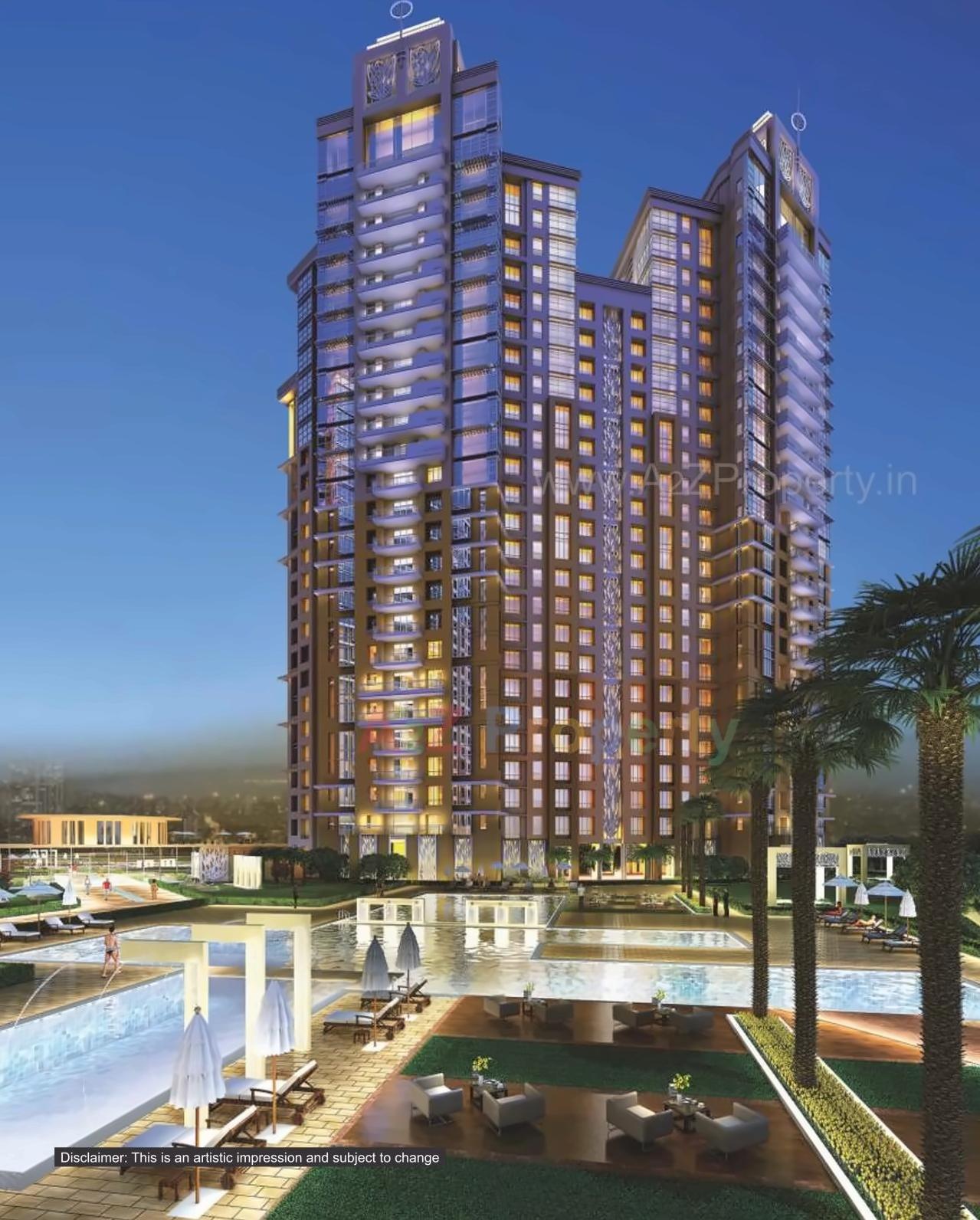 3D Elevation of real estate project Senroofs located at Kurla, MumbaiSuburban, Maharashtra