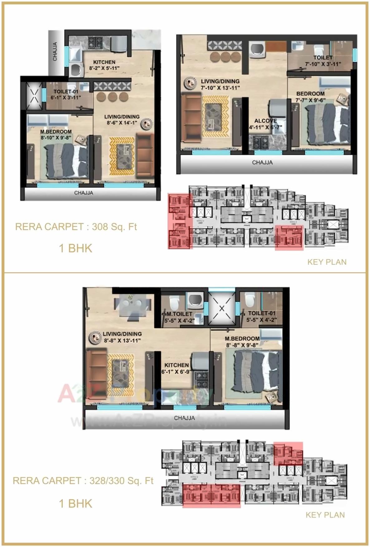 Layout of real estate project Sethia Imperial Avenue located at Borivali, MumbaiSuburban, Maharashtra
