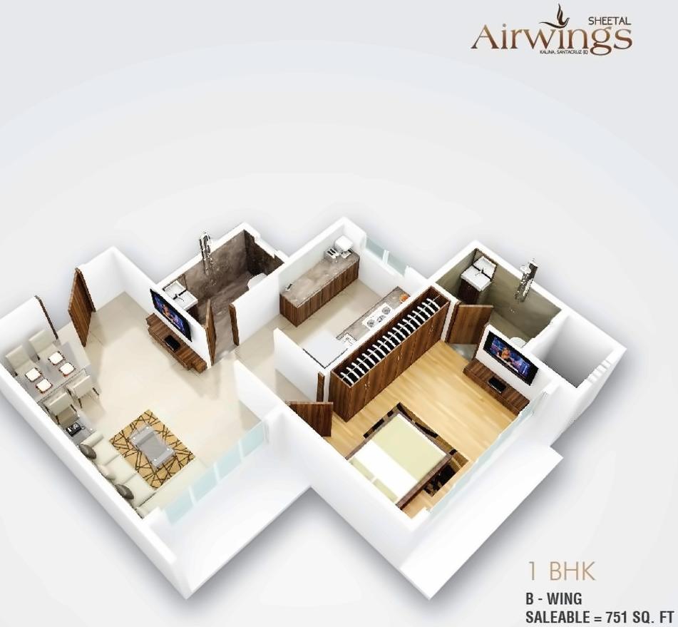  of real estate project Sheetal Airwing located at Andheri, MumbaiSuburban, Maharashtra