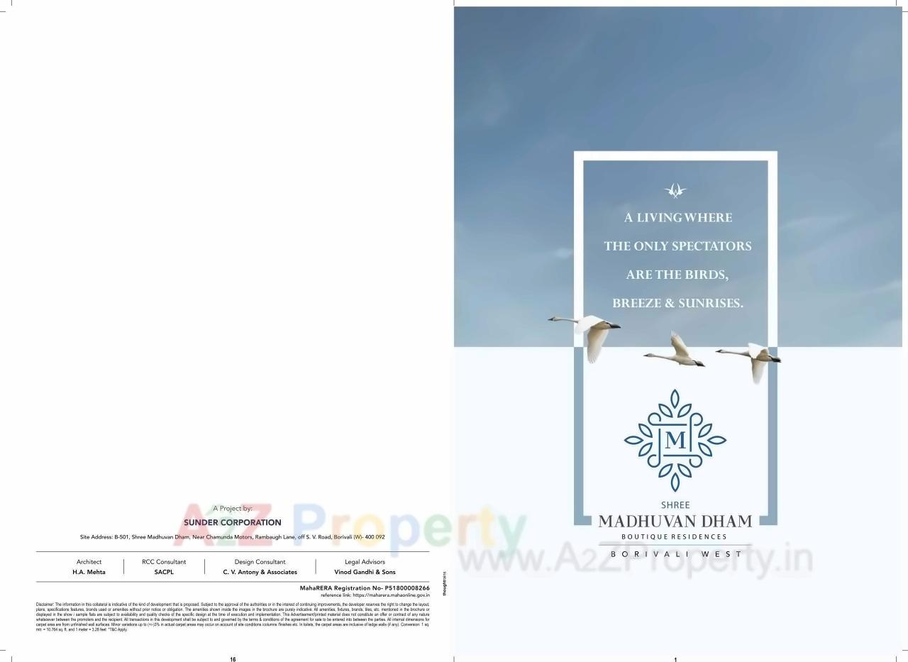  of real estate project Shree Madhuvandham located at Borivali, MumbaiSuburban, Maharashtra