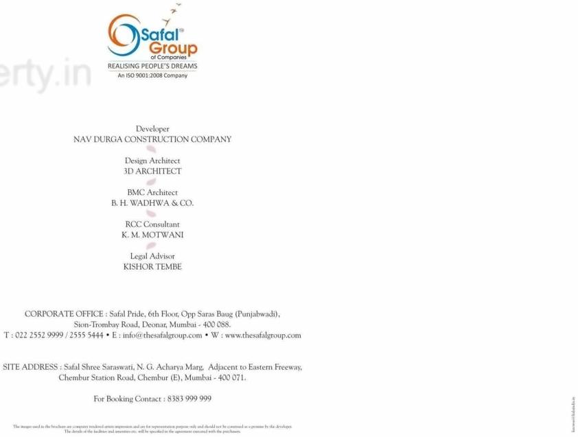  of real estate project Shree Saraswati Chsl Plot located at Kurla, MumbaiSuburban, Maharashtra