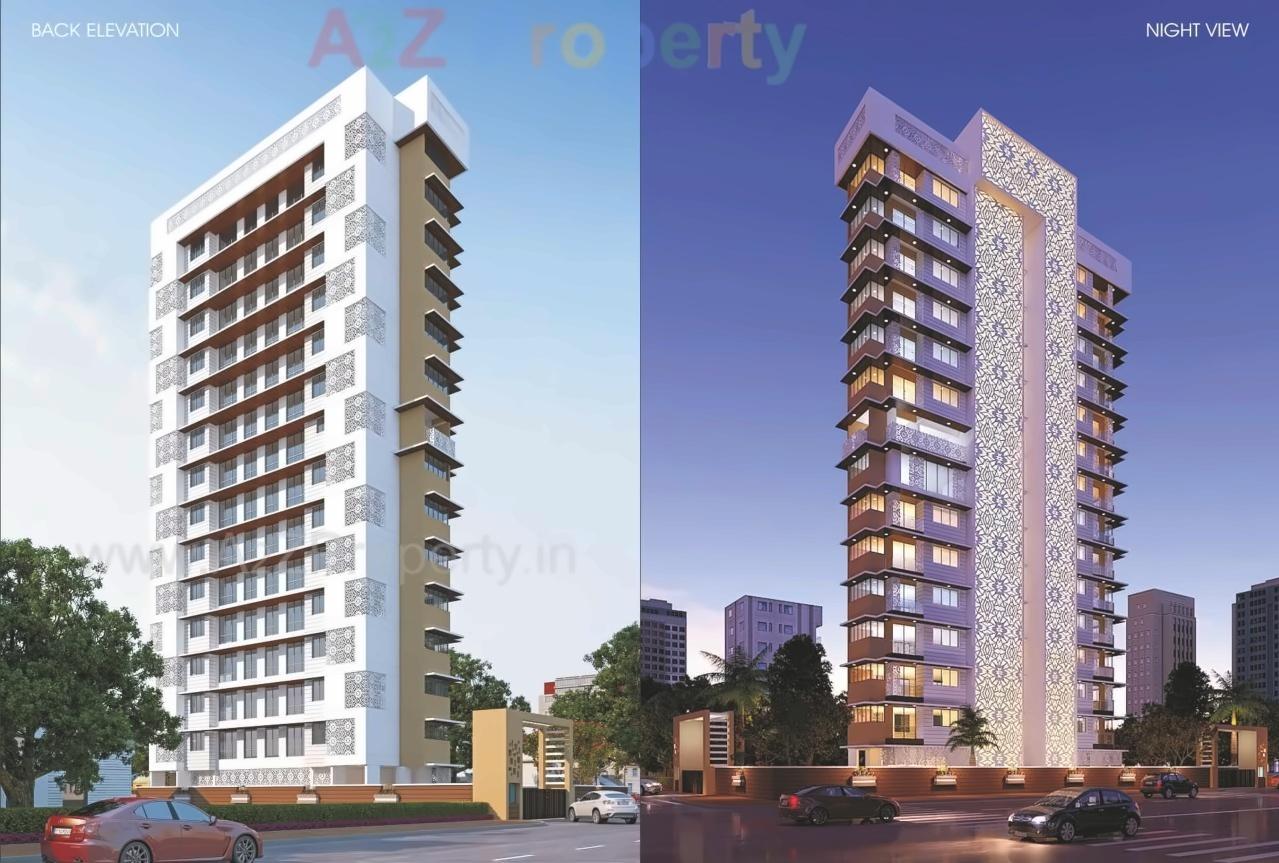 3D Elevation of real estate project Shree Sati Ashish Co Op Housing Society located at Kurla, MumbaiSuburban, Maharashtra